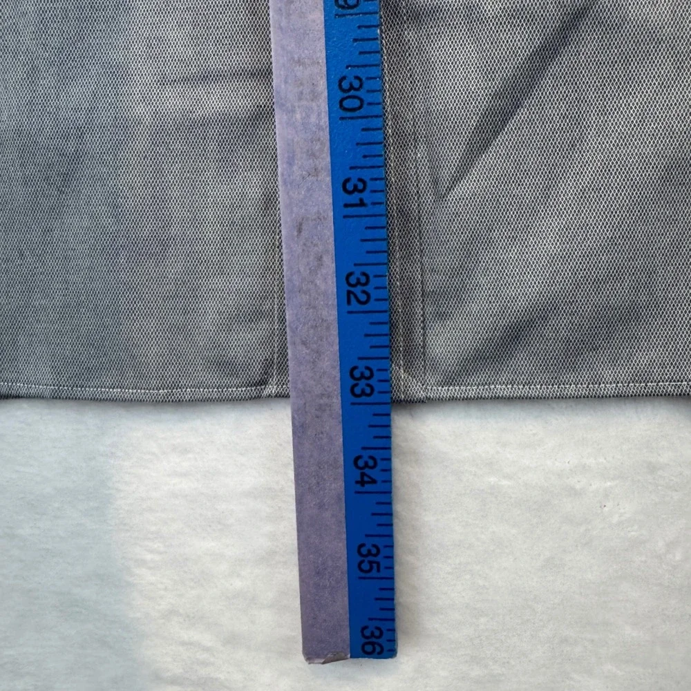 Polo Ralph Lauren Men 17 34/35 Slim Fit Easy Care Grey Dress Shirt NWT